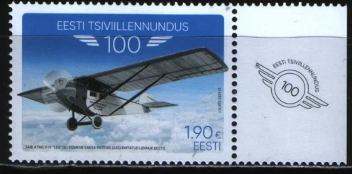 Эстония - 100 лет авиации Эстонии(2021).