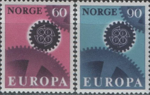 Норвегия - Европа 1967.