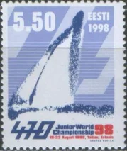 Эстония - ЧМ. Класс яхт 470(1998).