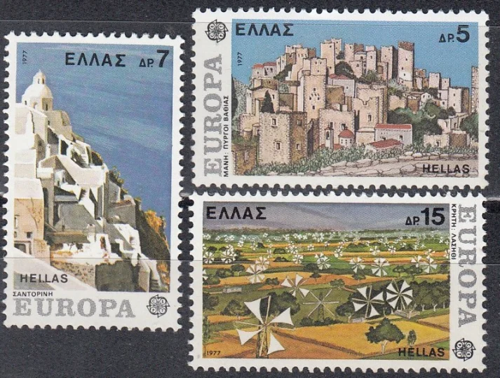 Греция - Еаропа 1977.