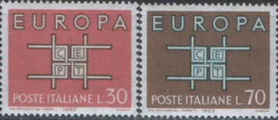 Италия - Европа 1963.