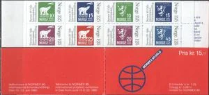 Норвегия - Фил. выставка "NORWEX'1980"(буклет, 1978).
