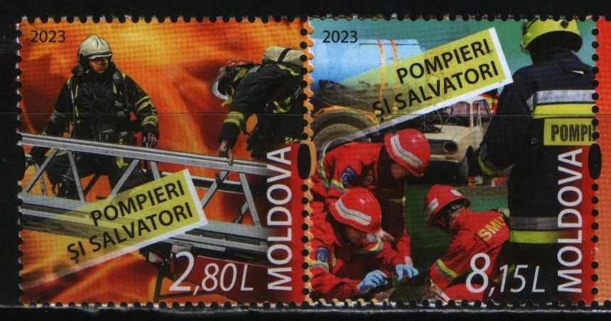 Молдова - Пожарные и спасатели(2023).