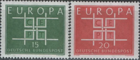 Германия - Европа 1963.