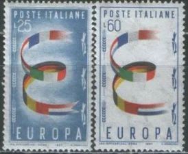 Италия - Европа 1957.