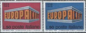 Италия - Европа 1969.
