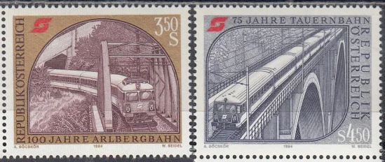 Австрия - Железная дорога(1984).