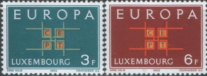 Люксембург - Европа 1963.