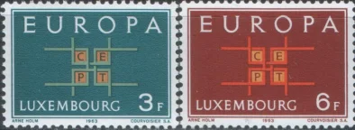 Люксембург - Европа 1963.