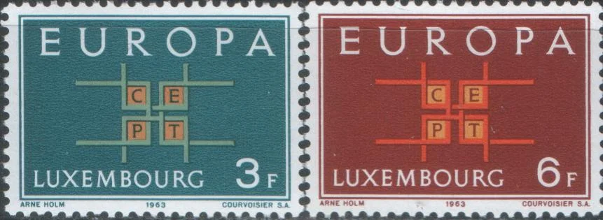 Люксембург - Европа 1963.