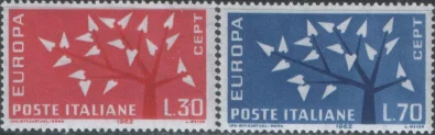Италия - Европа 1962.