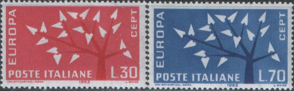 Италия - Европа 1962.