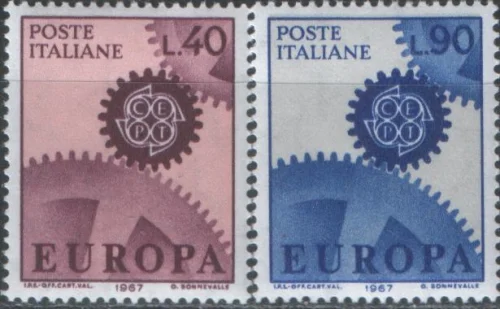 Италия - Европа 1967.