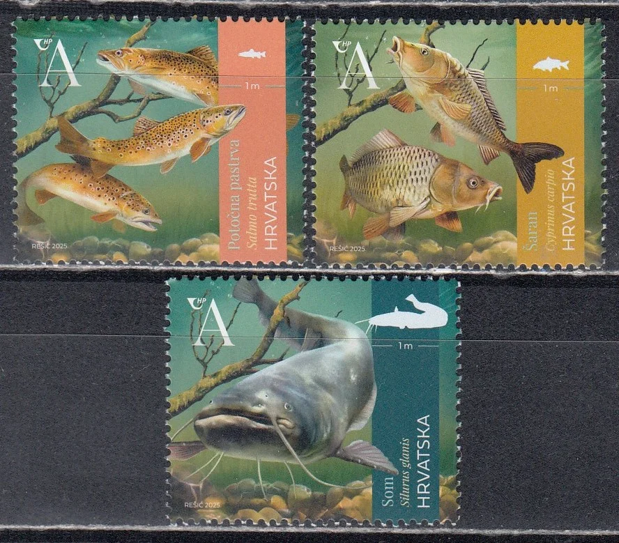 Хорватия - Пресноводные рыбы(2025).