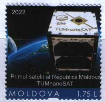 Молдова - Первый спутник Республики Молдова TUMnanoSAT(2022).