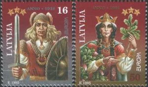 Латвия - Европа 1995.