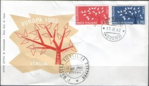 Италия - КПД. Европа 1962.