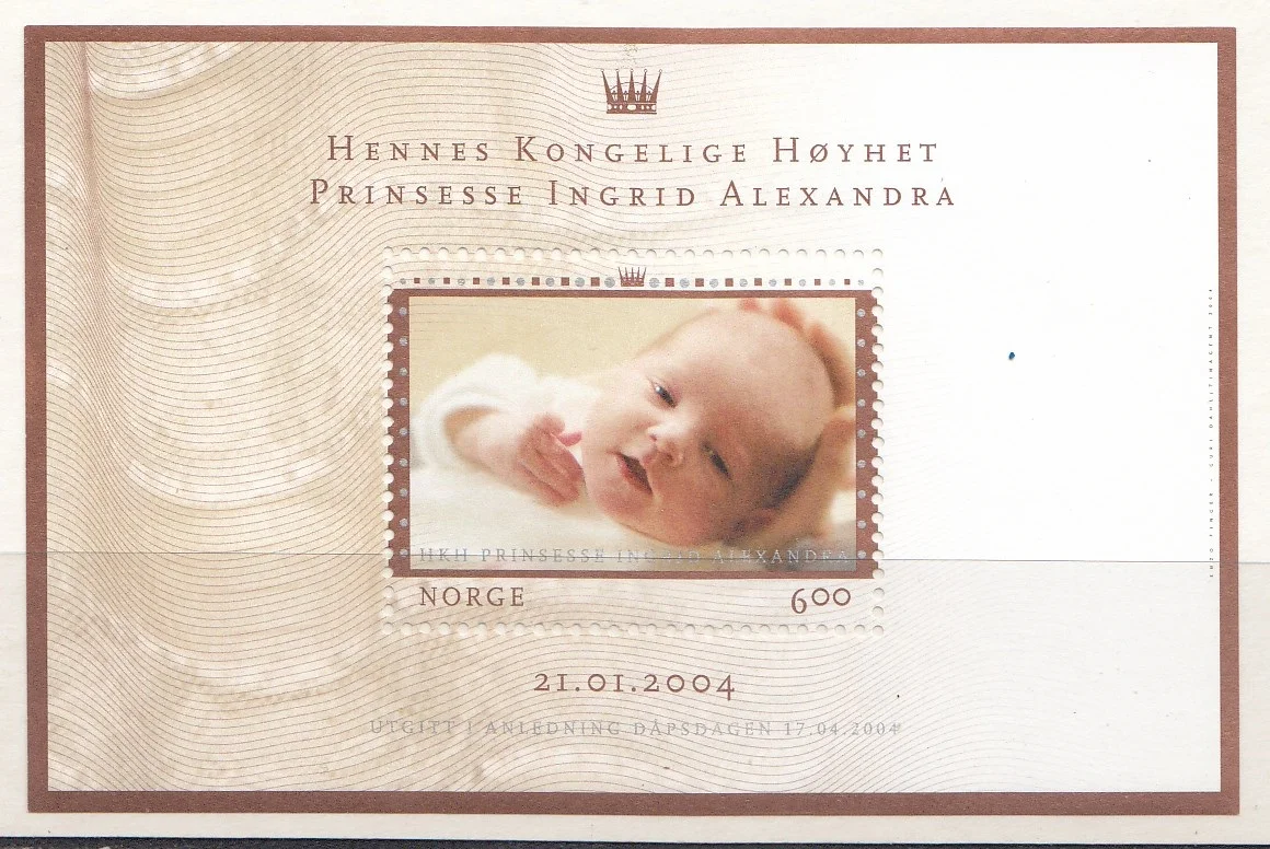 Норвегия - Ее Королевское Высочество принцесса Ингрид Александра(2004).
