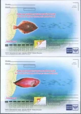 Россия - Рыбы Дальневосточных морей России. 4 ПК. 2019(10).