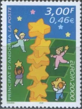 Андорра(Фр) - Европа 2000.