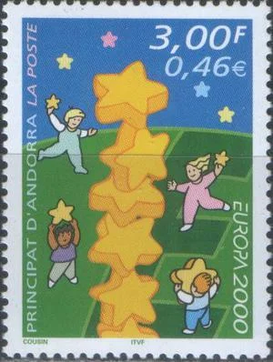 Андорра(Фр) - Европа 2000.