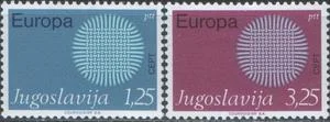 Югославия - Европа 1970.