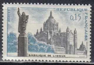 Франция - Базилика в Лизьё(1960).