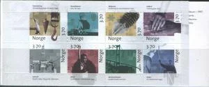 Норвегия - 350 лет почте Норвегии(буклет, 1997).