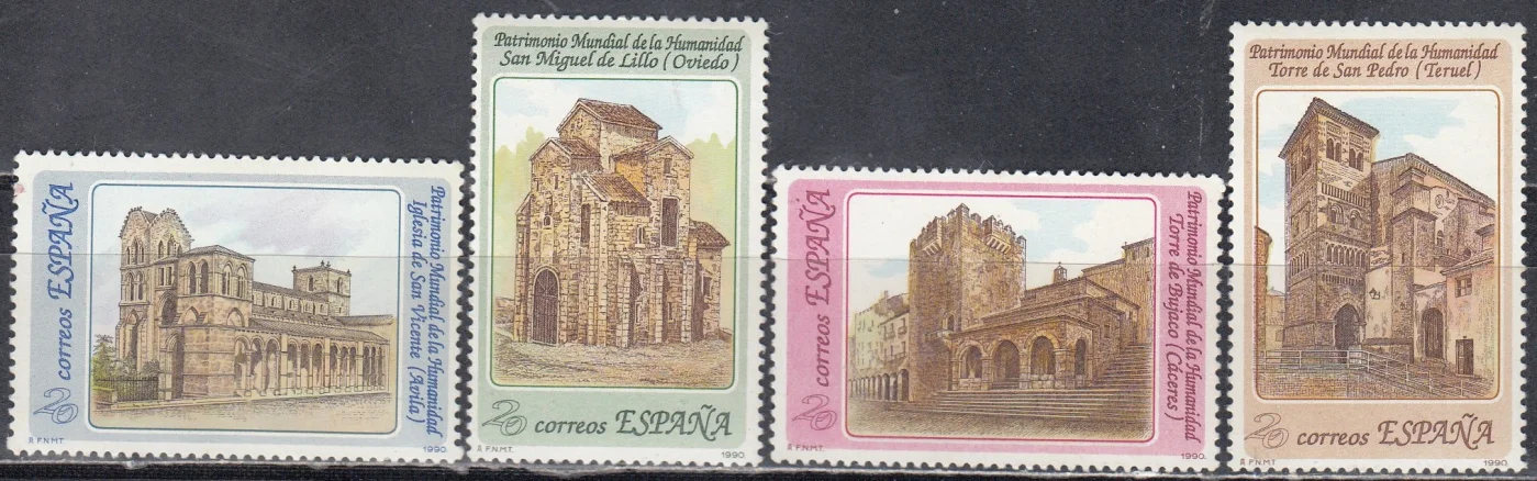 Испания - Здания под охраной ЮНЕСКО(1990).