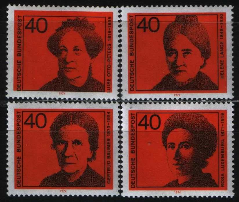 Германия - Известные немецкие женщины(1974).