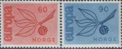 Норвегия - Европа 1965.