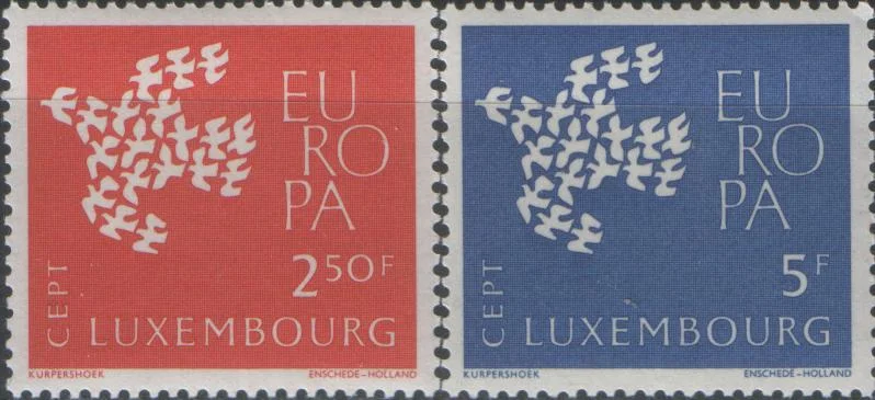 Люксембург - Европа 1961.