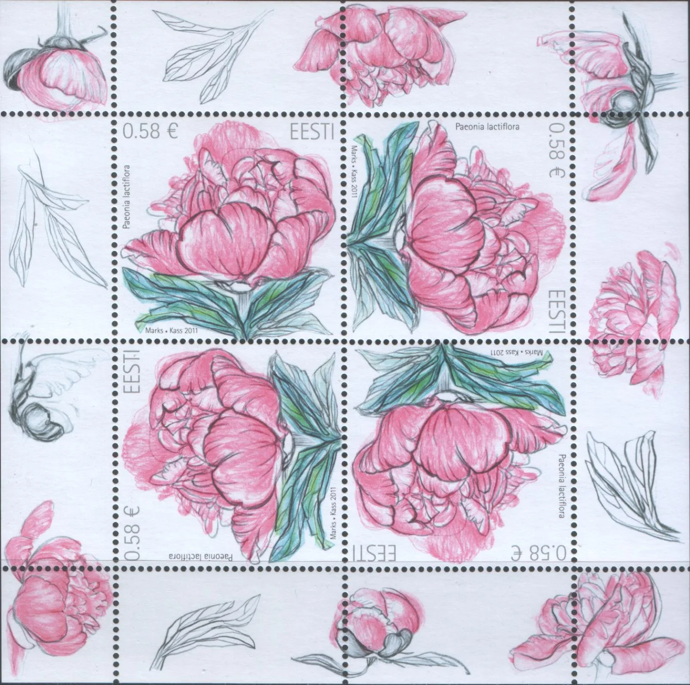 Эстония - Пионы(2011).