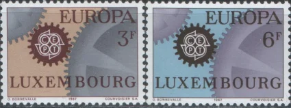 Люксембург - Европа 1967.
