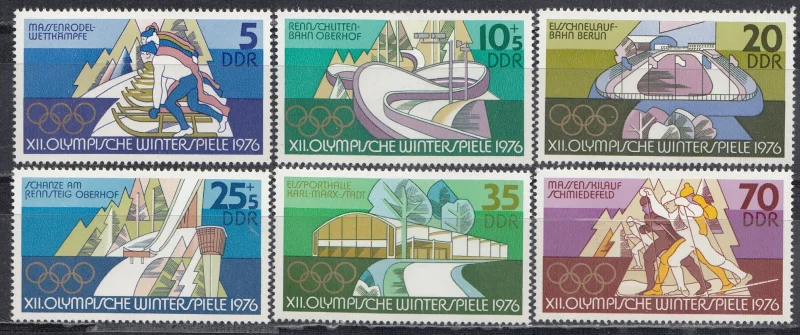 ГДР - ЗОИ 1976.