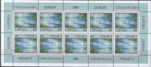 Латвия - Европа 2001(мл).