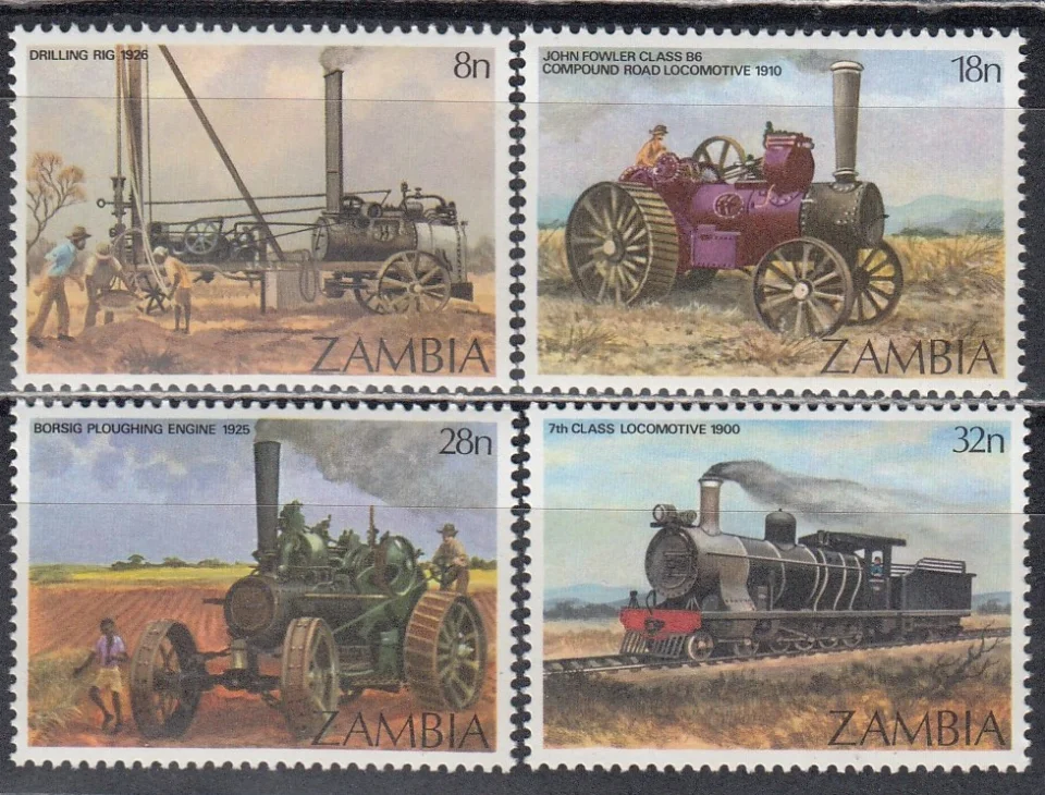 Замбия - Паровозы(1983).