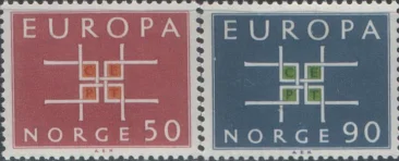 Норвегия - Европа 1963.