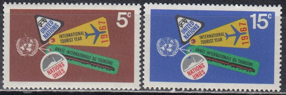 ООН(Нью-Йорк) - Международный год туриста(1967).