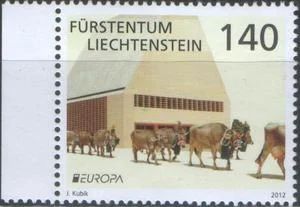Лихтенштейн - Европа 2012.
