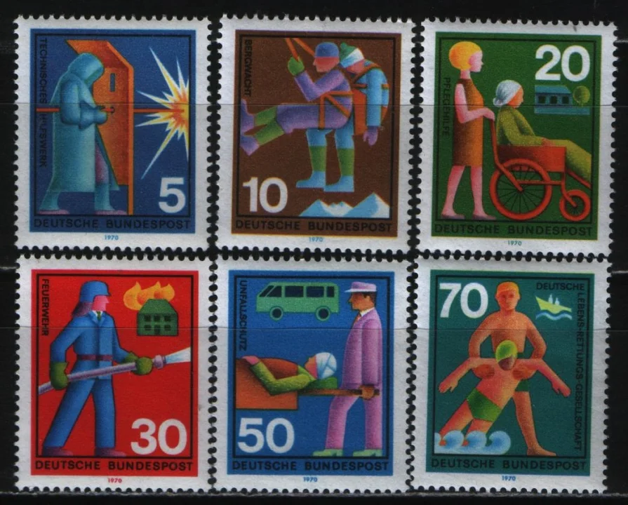 Германия - Службы экстренной помощи(1970).