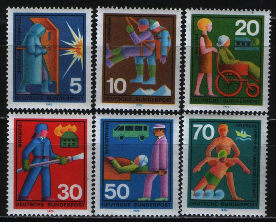 Германия - Службы экстренной помощи(1970).