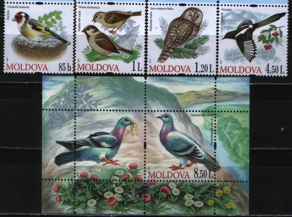 Молдова - Птицы(2010).
