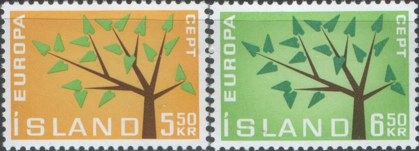 Исландия - Европа 1962.