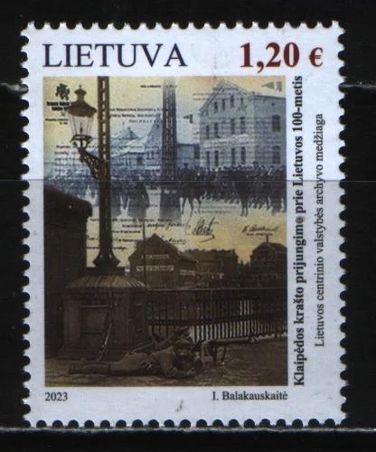 Литва - 100 лет присоединению Клайпеды к Литве(2023).