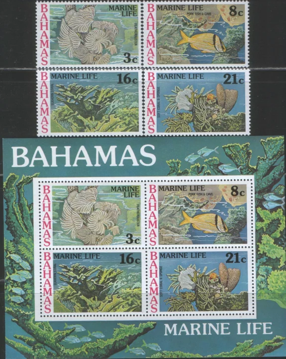 Багамы - Морская фауна(1977).