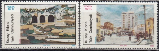 Кипр(Турция) - Картины(1986).
