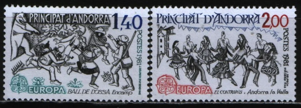 Андорра(Фр) - Европа 1981.