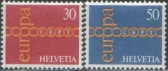Швейцария - Европа 1971.