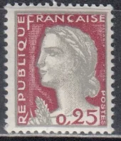 Франция - Стандарт "Марианна"(1960).